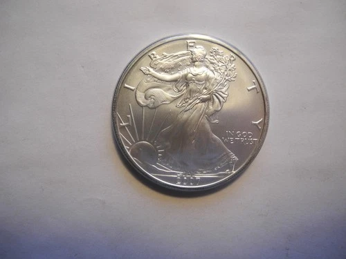 2007 U.S. Silver Eagle--Nice BU Condition