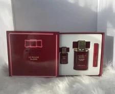 Estee Lauder Modern Muse Le Rouge Gloss EDP 1.0 Oz + 0.14 Oz + More 3pc Gift Set