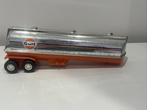 Camion giocattolo vintage Tonka Gulf Fuel Tanker ottime condizioni - Foto 13 di 17