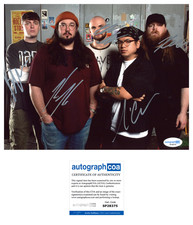 ‘Knocked Loose’ Full Band Signed 8x10 Photo 'Bryan Garris +4' ACOA