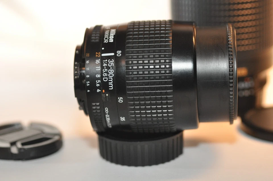 Nikon AF D Nikkor 35-80mm & 70-300mm TWO FX lens SET for D750 D300 D600 D800 D90 - Image 2 of 4