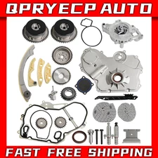 For 09-17 GM 2.4L Ecotec Timing Chain Kit VCT Selenoid Actuator Oil Water Pump
