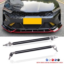 2X Front Bumper Lip Splitter Strut Rod Support Bar For KIA K5 GT GT-line 2025+