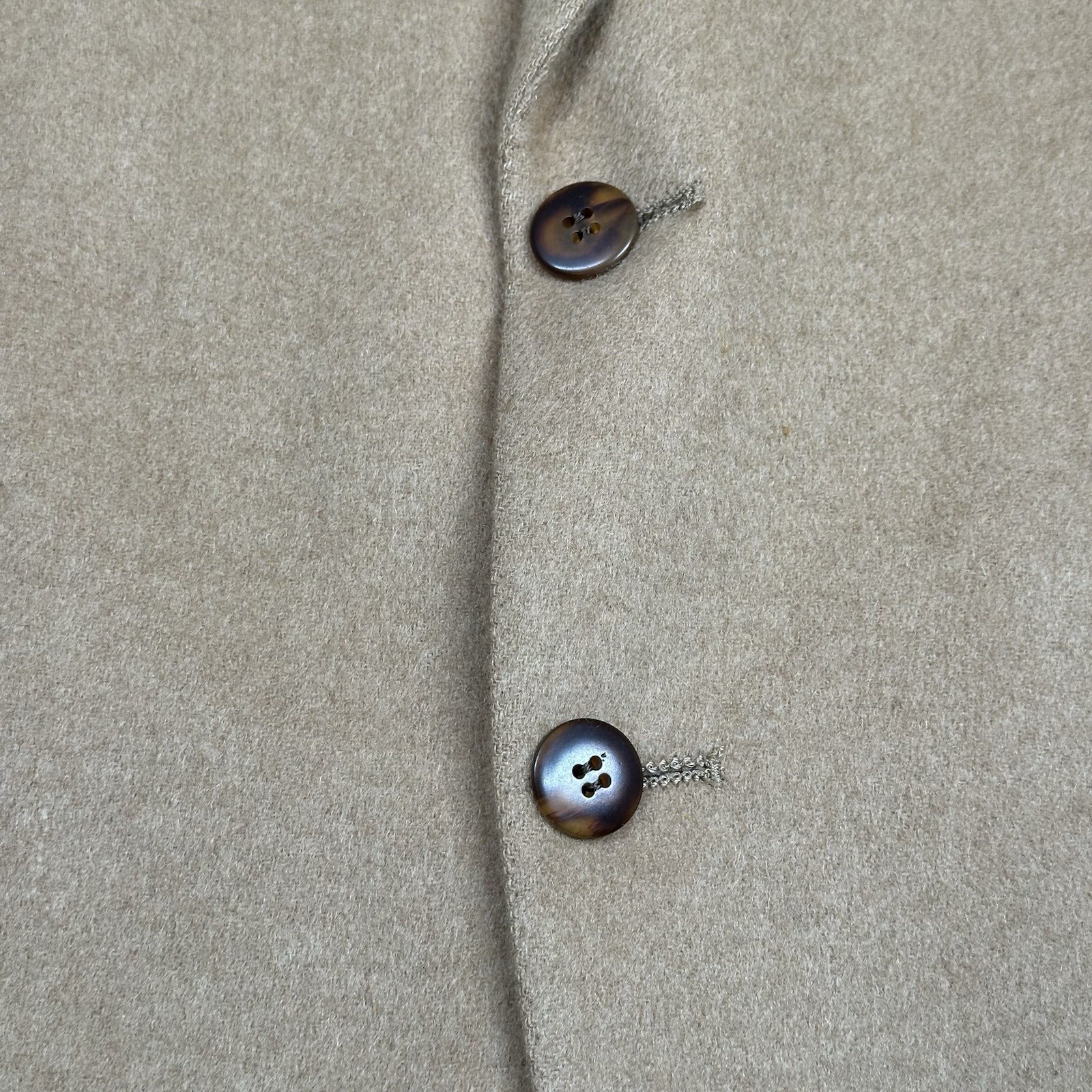 Vintage Embassy Square by Richman Brothers 100% Camel-Hair Blazer 42L Brown