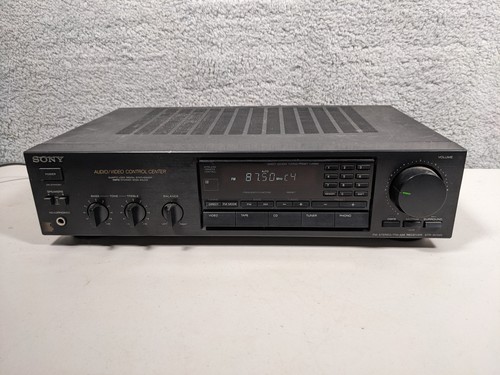 Sony AM/FM Stereo Receiver STR-AV320 Audio Video Control Center Tested