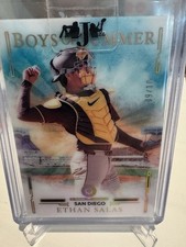 Ethan Salas /10 - 2025 Panini Boys of Summer Holo Gold Padres Top Prospect