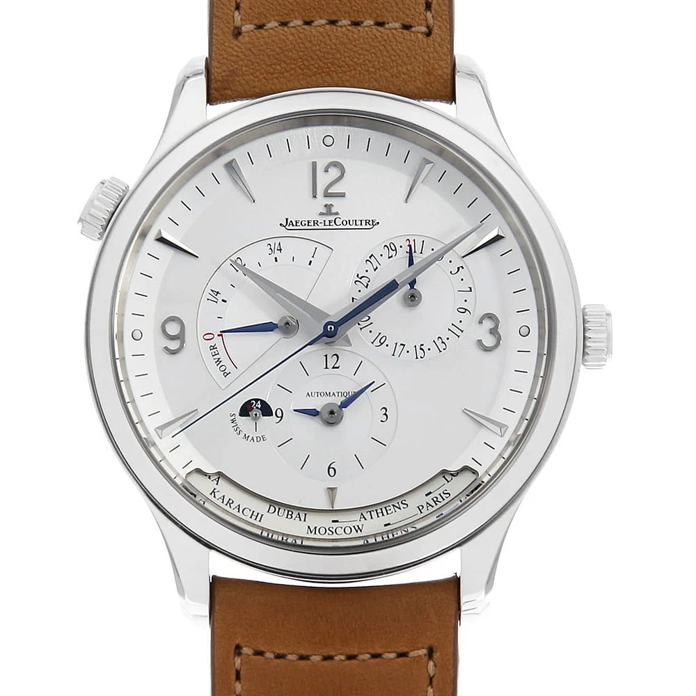 Jaeger LeCoultre — JaegerLeCoultre Master control geography Q4128420(830.8.A9.S) second hand mens