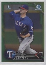 2016 Bowman Chrome Prospects Green Refractor 72/99 Connor Sadzeck #BCP172 2l4