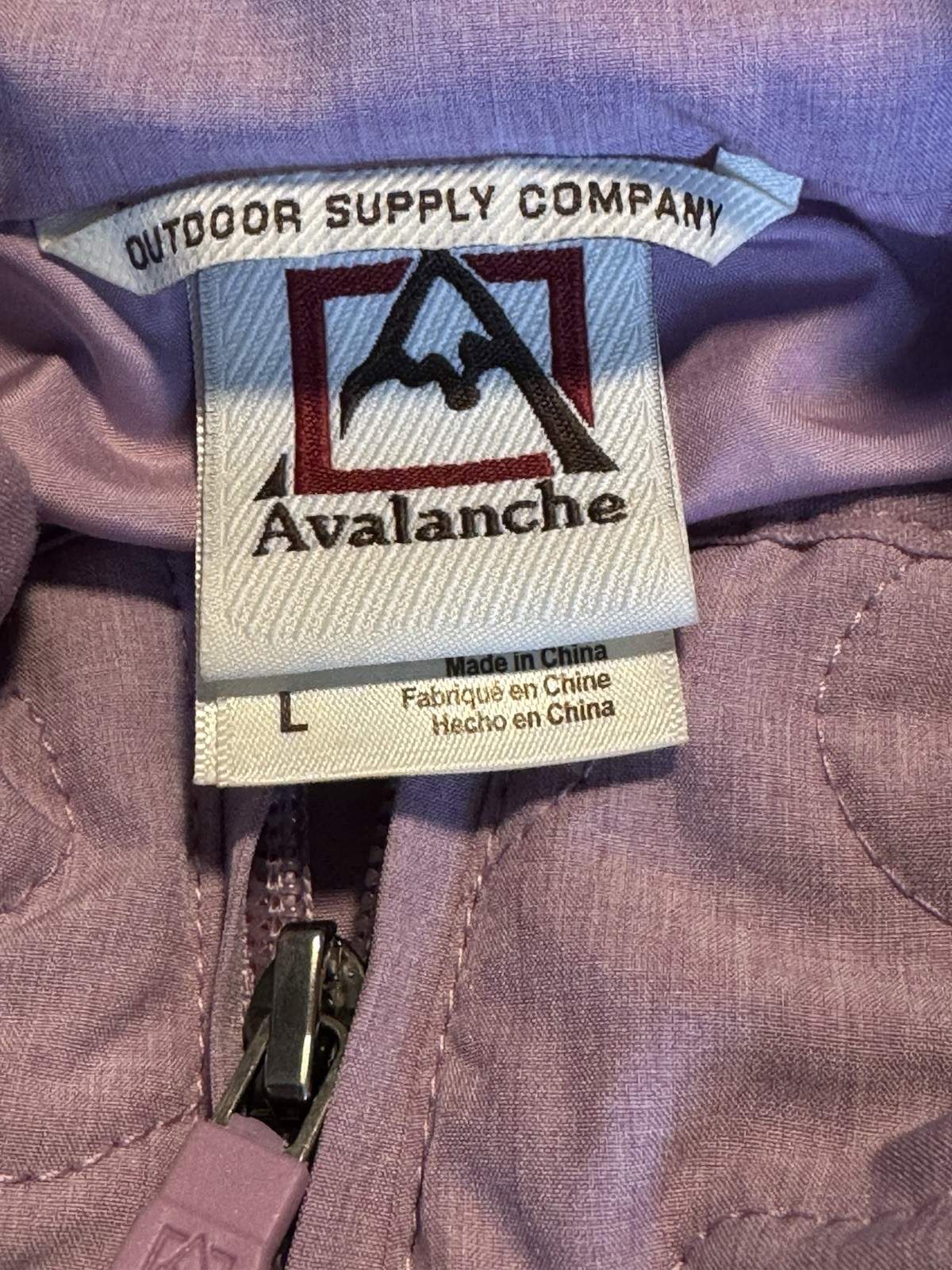 Avalanche Quilted Half-zip Pullover Jacket Size L… - image 12