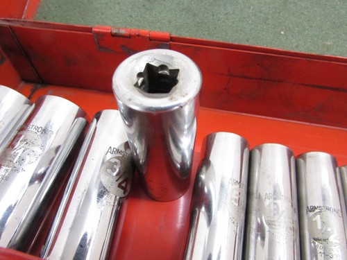 ARMSTRONG TOOLS 3/8” DRIVE SAE DEEP & SHALLOW SOCKET SET, 12-POINT, METAL CASE - Picture 4 of 12
