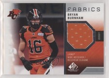 2021 SP Game Used Edition CFL Fabrics Bryan Burnham #BB gz3