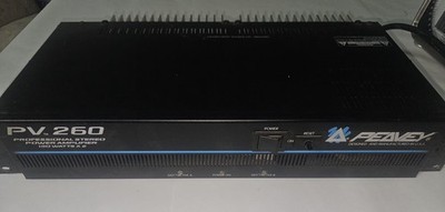 Peavey PV 260 Power Amplifier 130W x2 Stereo Rack Mount Tested