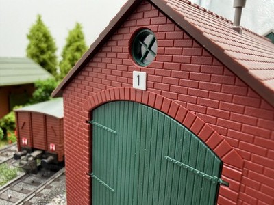 Gleisnummern   Gleisanzeiger für Schuppen, Abstellgleise & Betriebswerke - H0