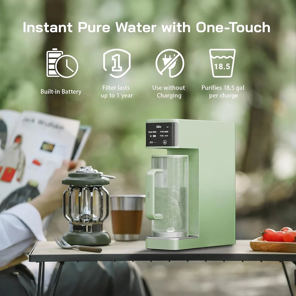 Filtro de água portátil de osmose reversa de bancada UIJA UJ-W21 - Imagem 4 de 4