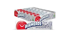 Airheads Candy, White Mystery Flavor, Individually Wrapped Full Size Bars, Taffy