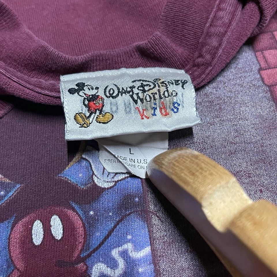 Vintage Disney The Twilight Zone Tower Of Terror Shirt 90s Y2K Youth Large - Image 4 of 4