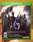 Resident Evil 6 Microsoft Xbox One w/ Case & Disc (Tested and Working)