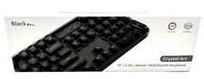 Meidosa Crystal Arc RGB Backlit Keyboard BT 2...