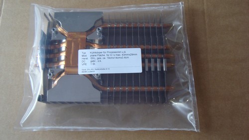 EKL Dissipatore di Calore per Processori Passivo - 19x14x3,4 cm - Modello 2 - - Zdjęcie 2 z 14