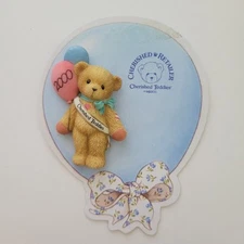 Cherished Teddies Pin Brooch Cherished Retailer Collector 2000 Cute Bear