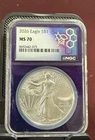 2026 Silver Eagle NGC MS70 Bee Label 1oz .999 Fine ASE Perfect Coin