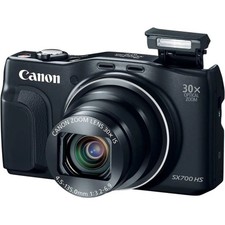 Canon PowerShot SX700 HS 16.1MP Digital Camera - Black for sale