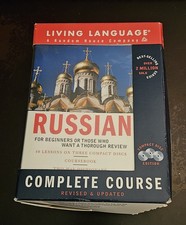 Living Language Basic Russian Course Book Dic...