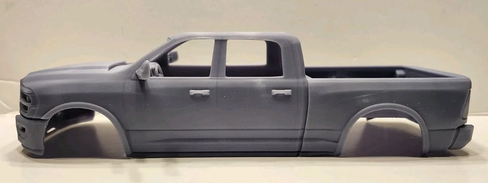 Axial Scx24 Gladiator Ram 2500 Crew Cab BODY 1/24 Scale Crawler Body 155mm - Image 4 of 4