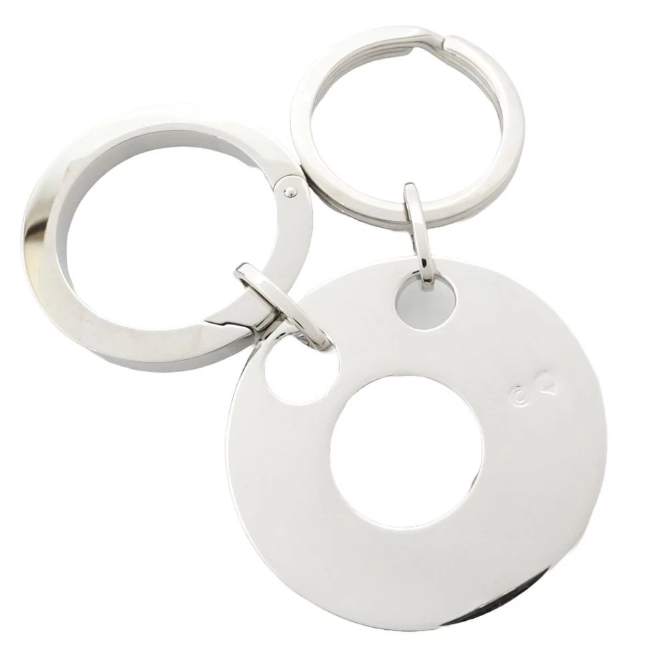 Portachiavi SWAROVSKI metallo argento cristallo/181300 - Immagine 2 di 4