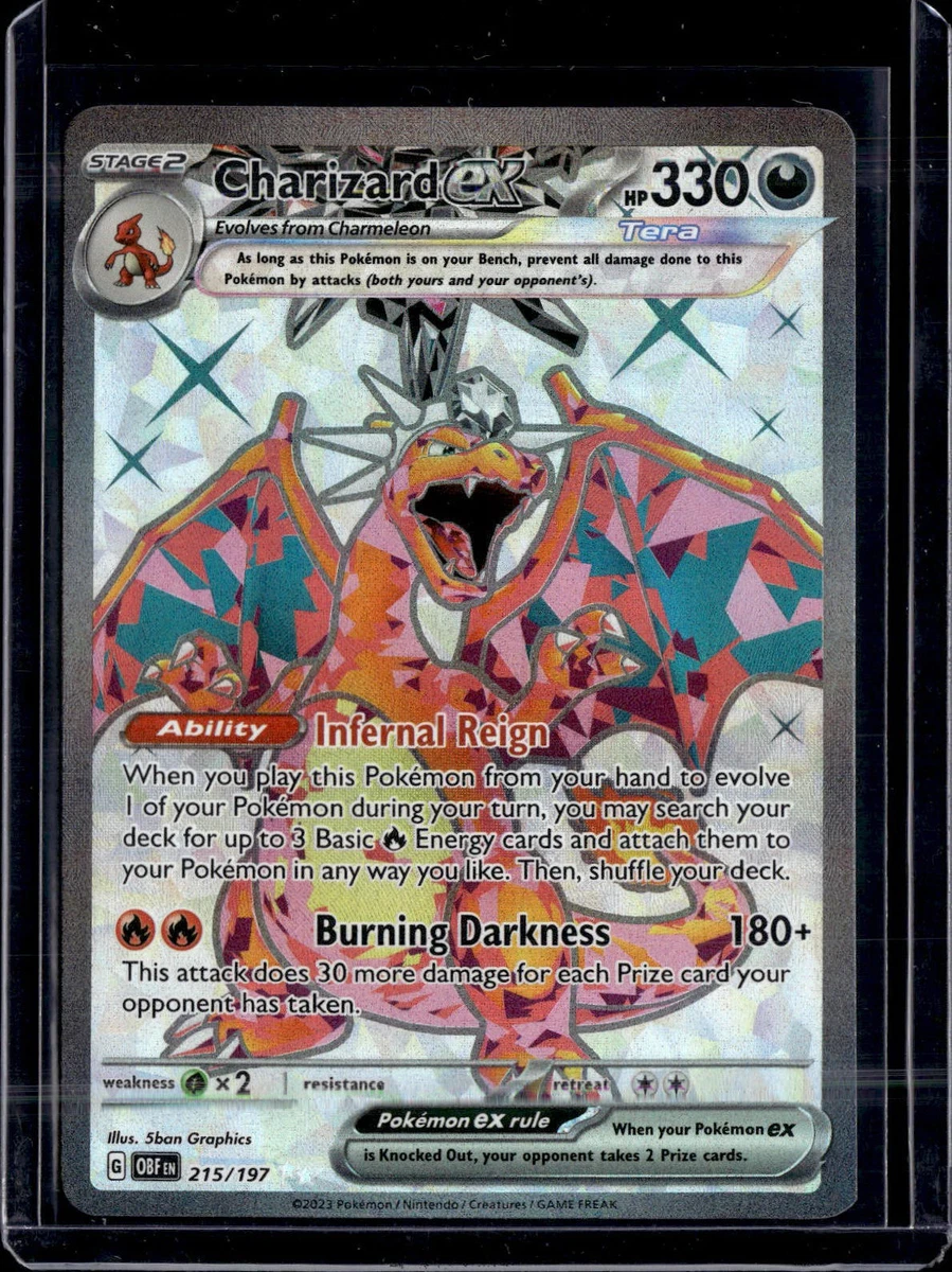 Charizard ex 215/197 SV03: Obsidian Flames for sale | eBay