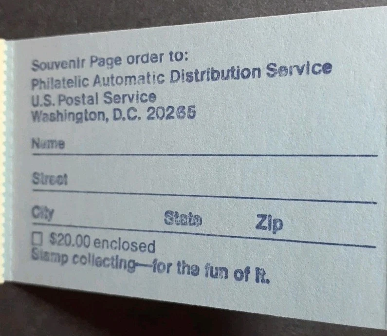 1980 US Stamps Scott# BK 135 Windmills MINT - Image 3 of 4