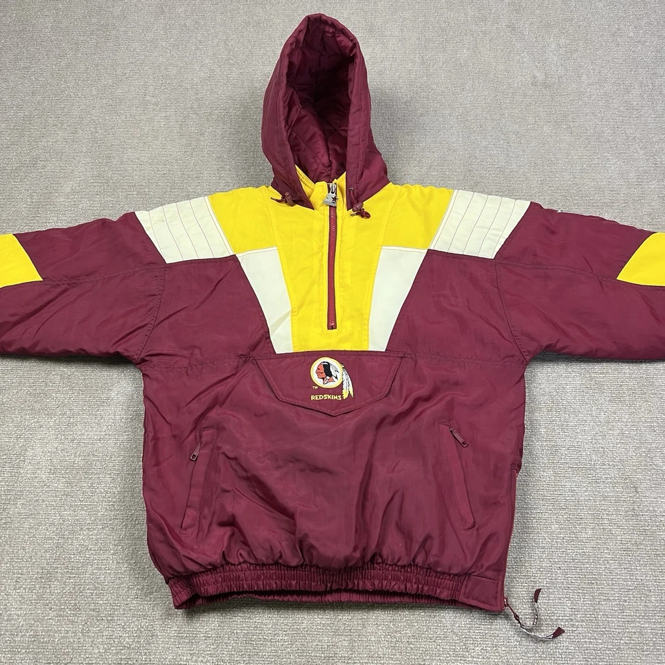 Vintage 90s Starter Pro Line Washington Redskins Puffer Jacket Men XL Commanders - Image 2 of 4