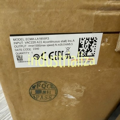 1PCS New Delta Servo Motor ECMA-LA1855R3-