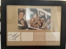 Honeymooners - Gleason, Meadows, Carney, and Randolph. Photo, Autographs 18”x14”