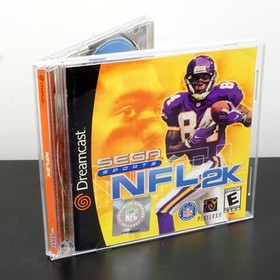 NFL 2K (Sega Dreamcast, 1999) Complete! Tested!