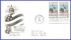 USA3 #1320 ADDR ARTMASTER FDC STR2  Savings Bond - Servicemen