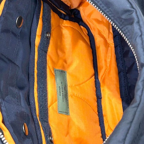PORTER FORCE Umhängetasche Navy mit Innentasche Yoshida Tasche Nylon - Bild 11 von 13