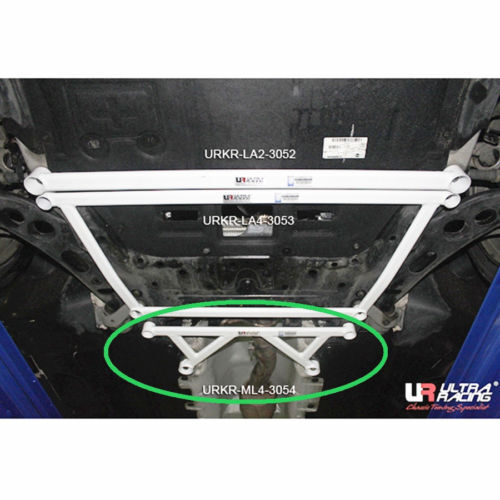 UR Bar Middle Lower Bar Brace 4 Points For Mini Cooper F56 1.5T S F56 JCW 2.0T - Bild 2 von 12