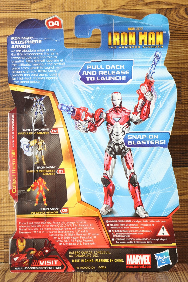 2010 MARVEL Iron Man Concept Series Exosphere Armor #04 | eBay