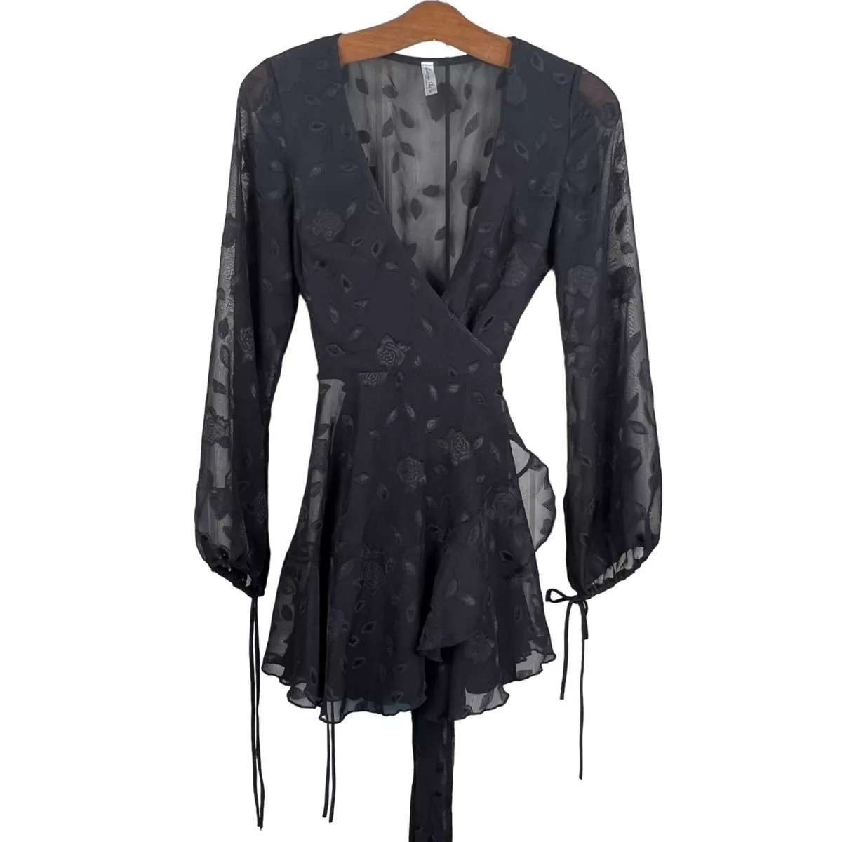 Lucy in the sky wrap dress sales