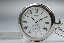 New Battery N MINT SEIKO JAL LIMITED 7N07-9010 SILVER 925 Watch From Japan