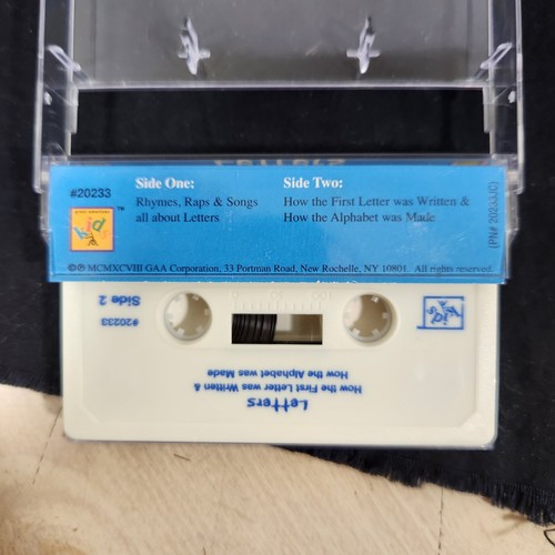 Vintage Little Genius Sing Learning Letters Numbers Children 4 Cassette Tapes - Picture 9 of 24