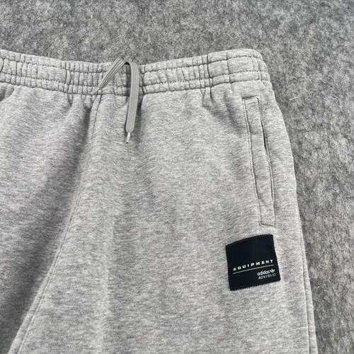 Adidas Sweatpants Equipment Gray Front Pocket 15-16Y (XL) - Picture 3 of 15