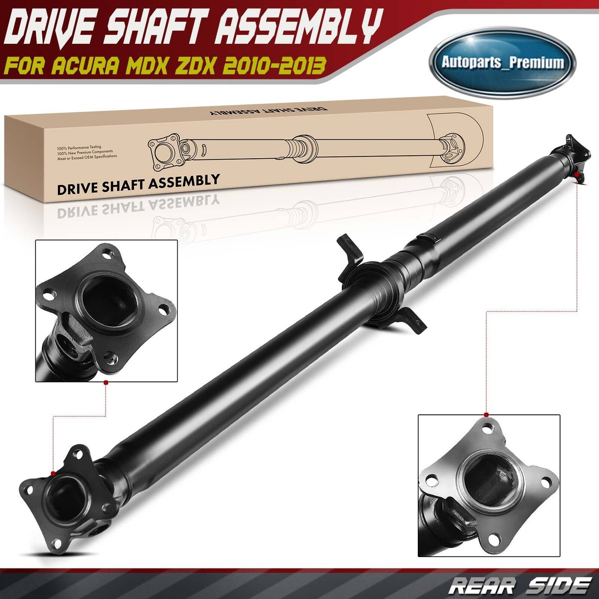 Rear Driveshaft Prop Shaft Assembly for Acura MDX ZDX 2010