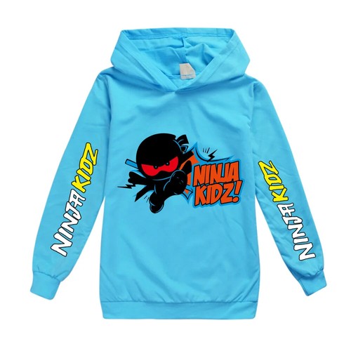 Ninja Kidz Kids Clothes Hooded Sweater Streetwear Sweatshirt Pullover Hip Hop - Picture 32 of 37