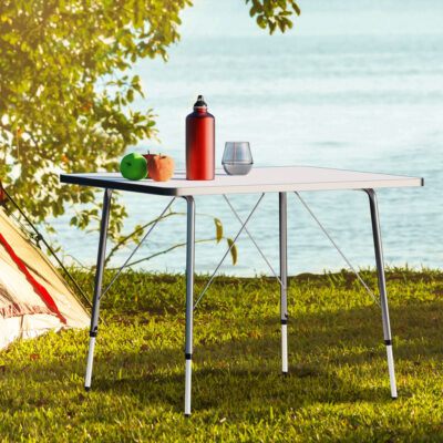 Campingtisch klappbar Wetterfest Hhenverstellbar Outdoor Klapptisch  Gartentisch | eBay.de