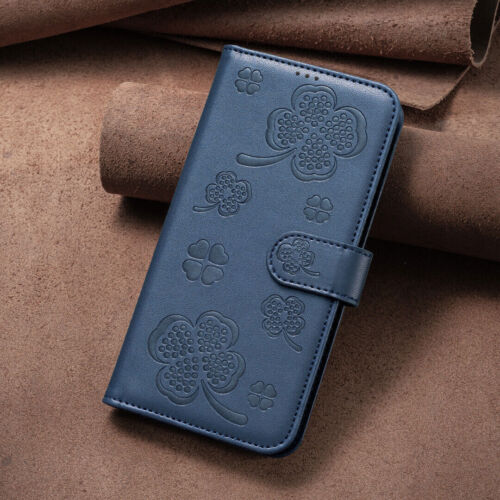 Leather Leaf Flower Card Wallet Stand Cover Case For Google Pixel 7 8 Pro 7A 8A - Picture 6 of 11