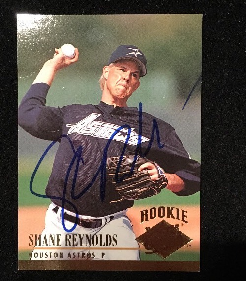 SHANE REYNOLDS 1994 FLEER Ultra ROOKIE RC AUTOGRAPHED SIGNED AUTO CARD 511