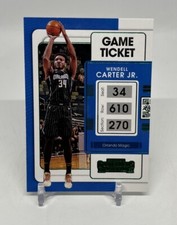 2021-22 Panini Contenders Wendell Carter Jr. #27 Game Ticket Green