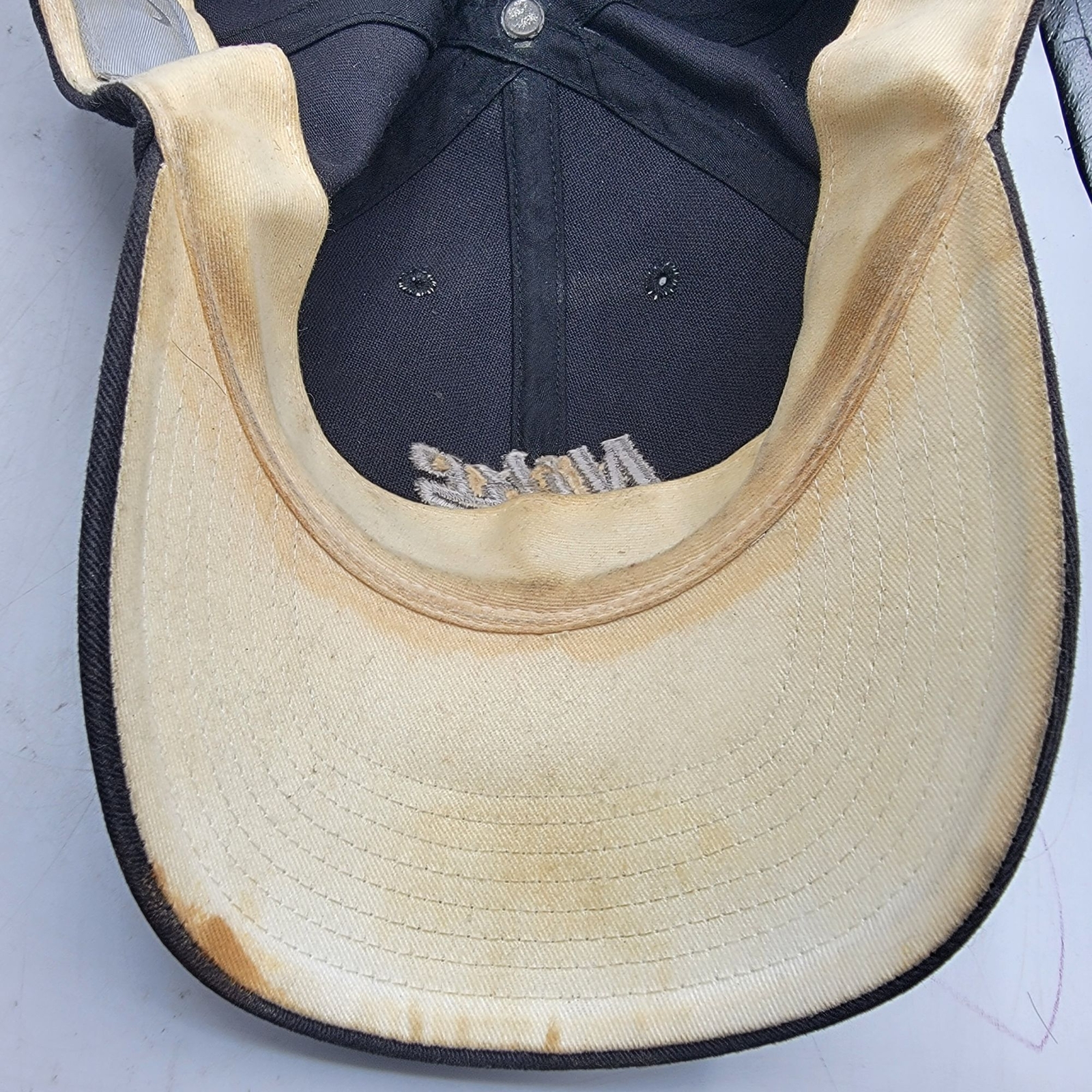 Nike Strapback Adjustable Baseball Hat Cap Black … - image 9